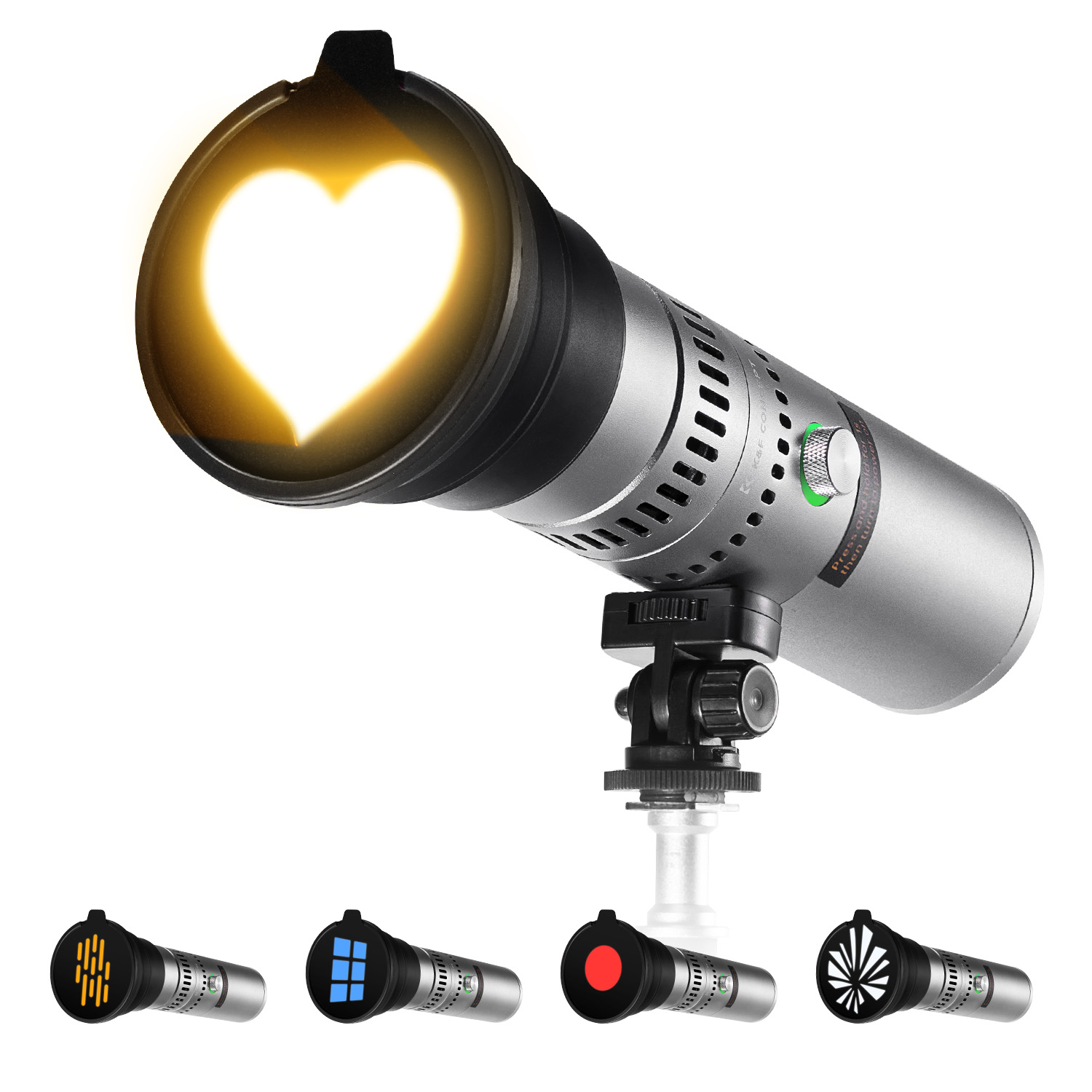 Photography Umbrella Lights - K&F CONCEPT SP25C Lampu Video LED