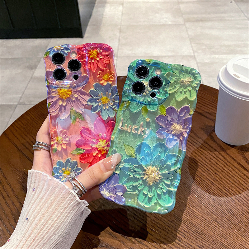 Photography Hobby - Casing HP Silikon Bergelombang Motif Lukisan