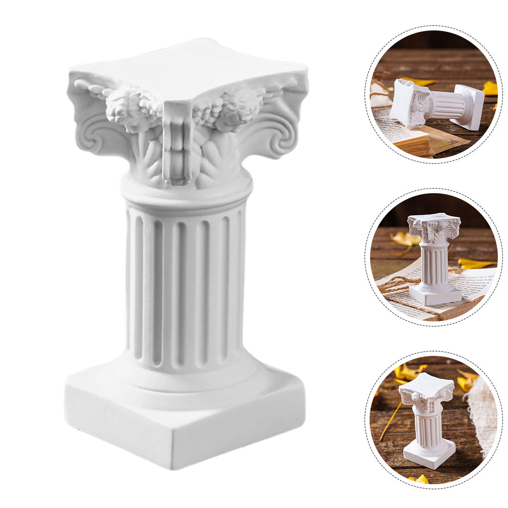 Photography Landscape - 6Pcs Tempat Lilin Tiang Romawi dari
