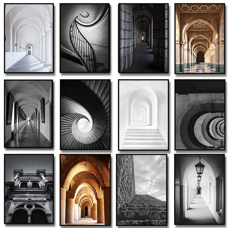 Photography Architecture - Poster Seni Desain Arsitektur Ruang Estetika