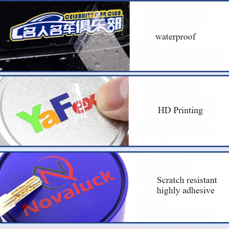 100 Buah Stiker Nama 3D Ukuran - Photography Logo ulasan dan harga