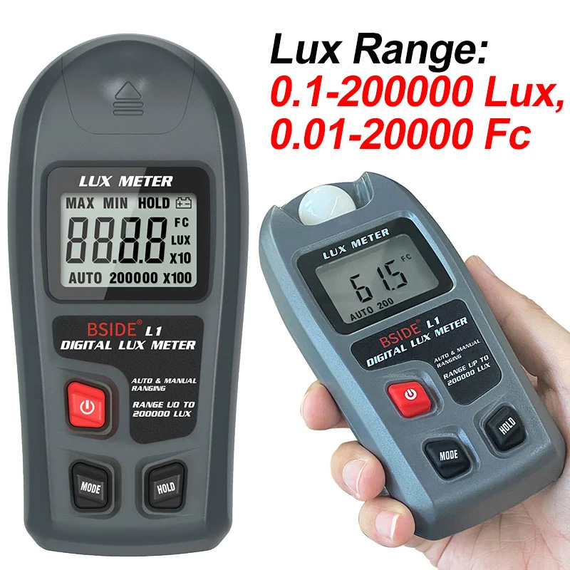 L1 Digital Lux Meter Illuminom - Photography Ratio ulasan dan harga