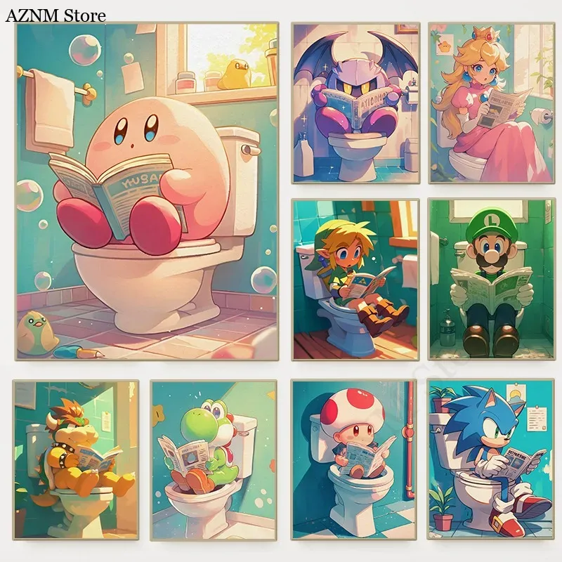 Poster Video Game Kartun Kamar - Photography Exhibition ulasan dan harga