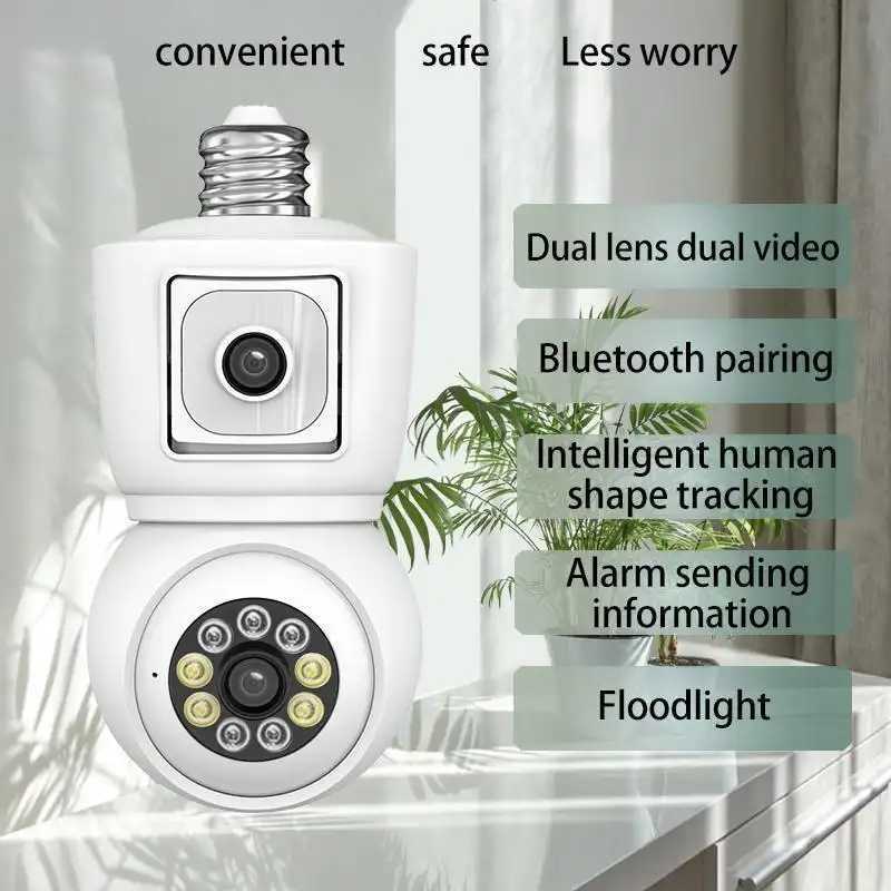 Kamera Bohlam WiFi 360 Panoram - Photography Ratio ulasan dan harga
