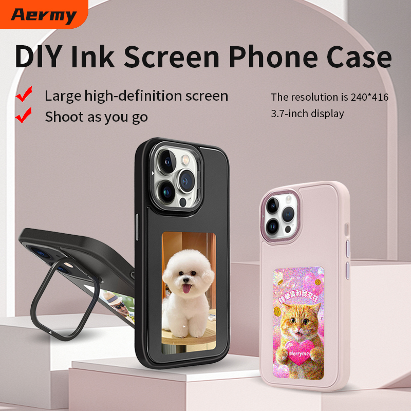 Casing Ponsel NFC Smart E-ink  - Photography Exhibition ulasan dan harga