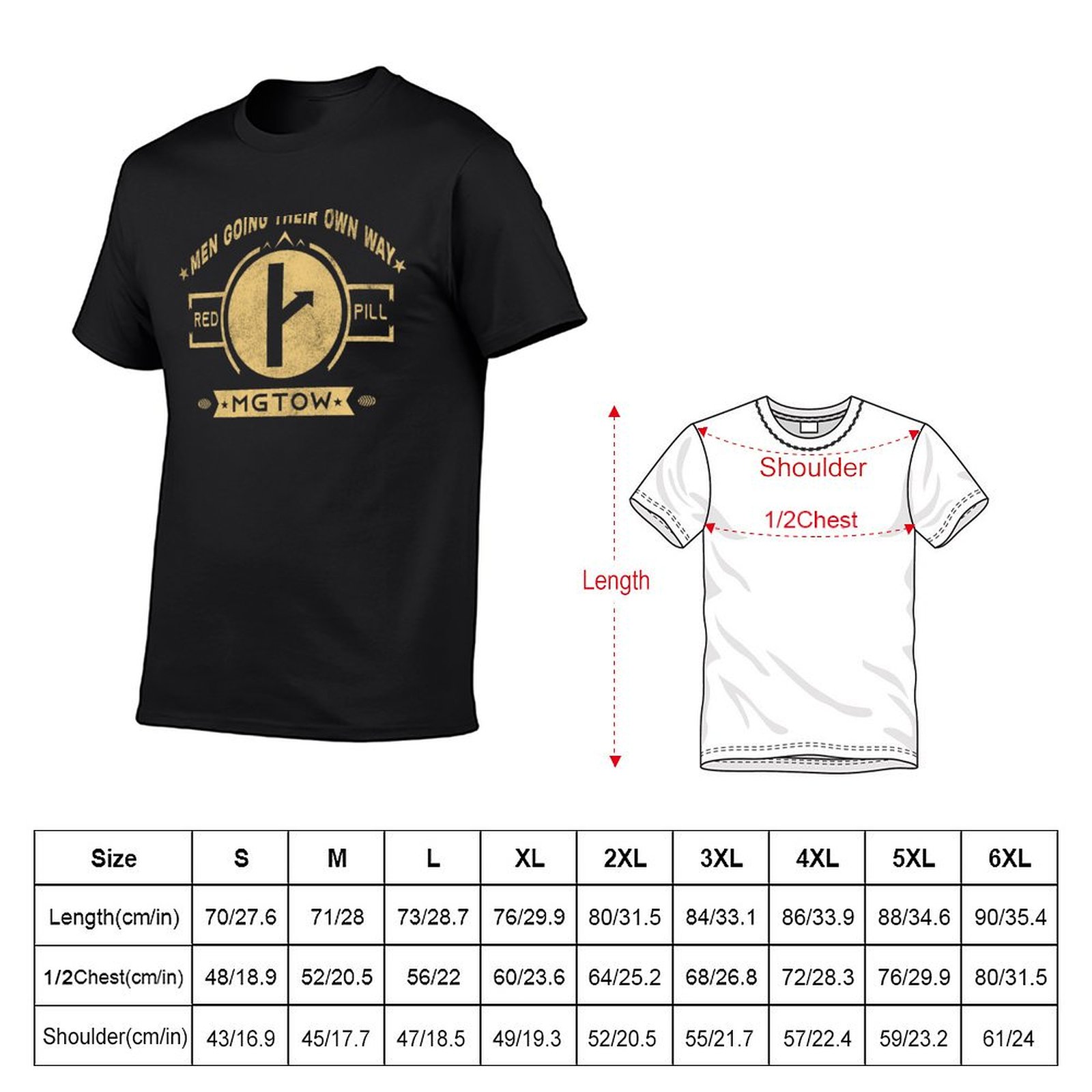 MGTOW kaus gaya Vintage pria,  - Photography Logo ulasan dan harga