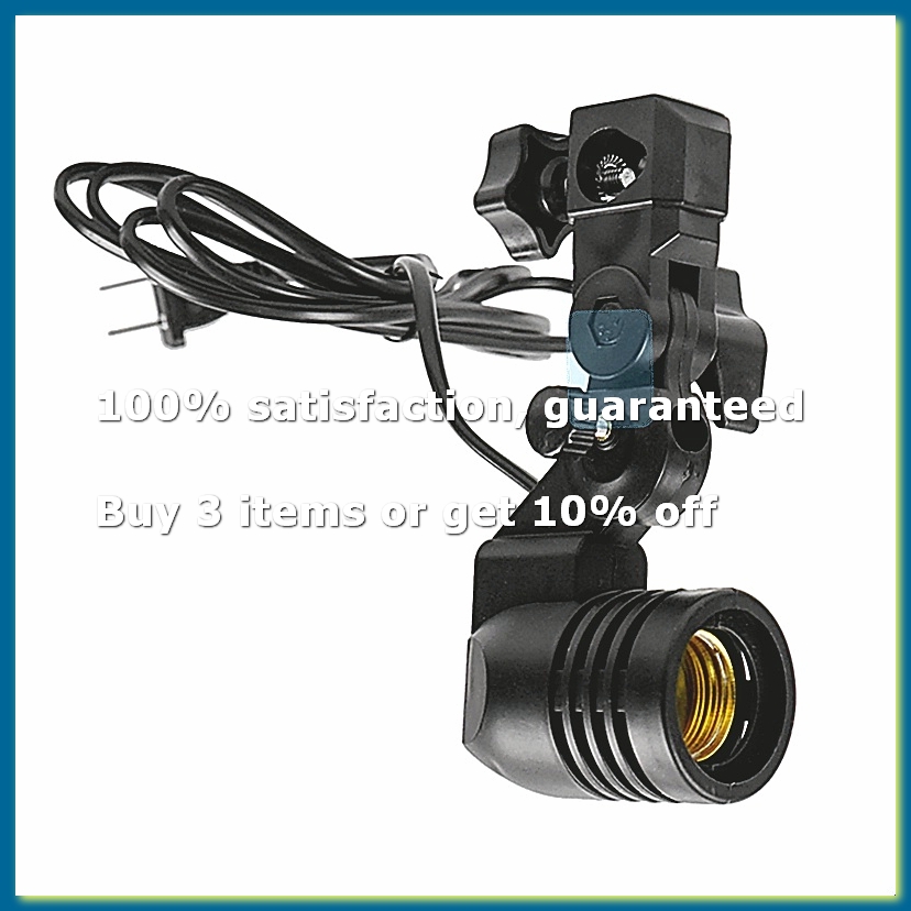 Lampu Studio Foto E27 Soket AC - Photography Umbrella Lights ulasan dan harga