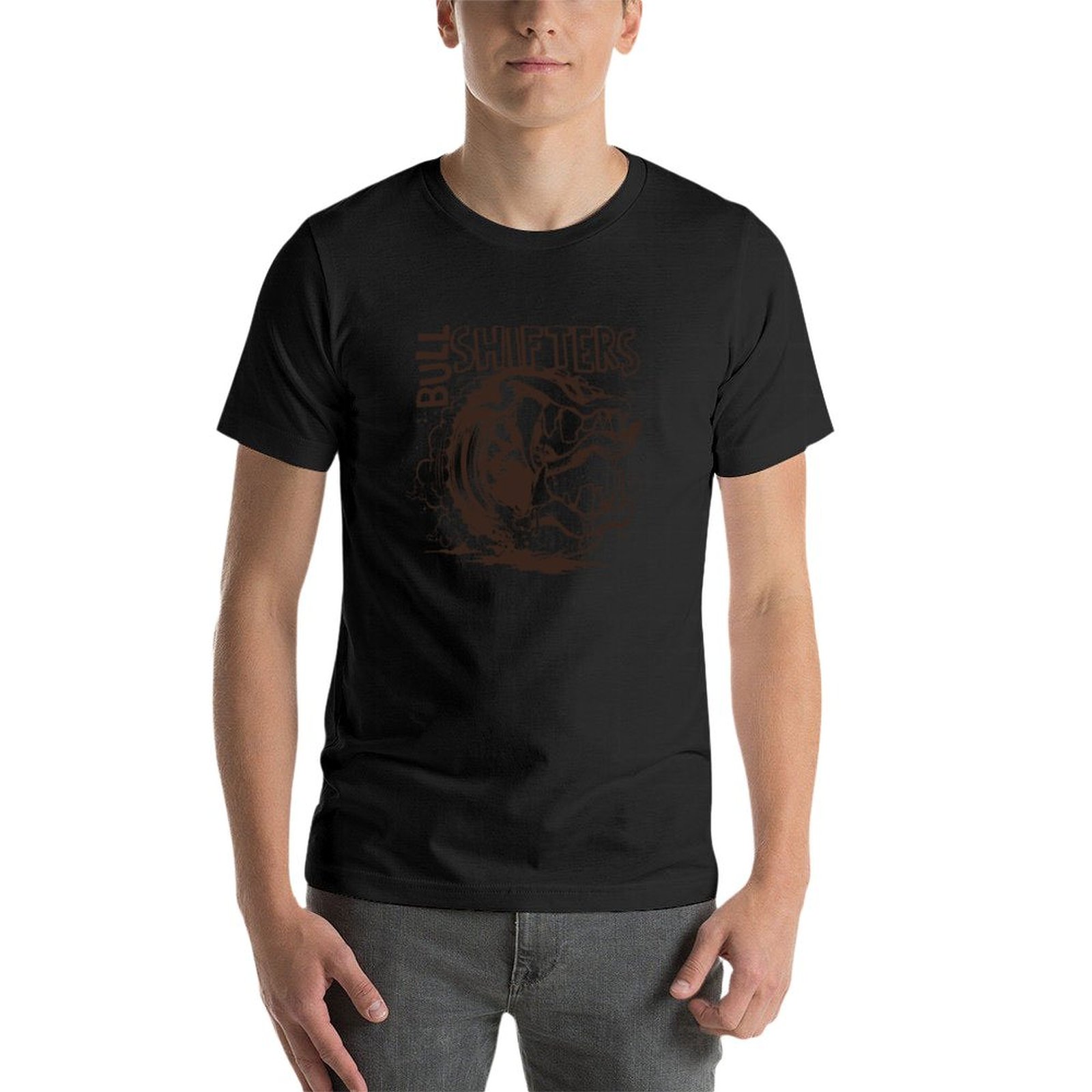 Bull Shifters T-Shirt putih Mo - Photography Logo ulasan dan harga