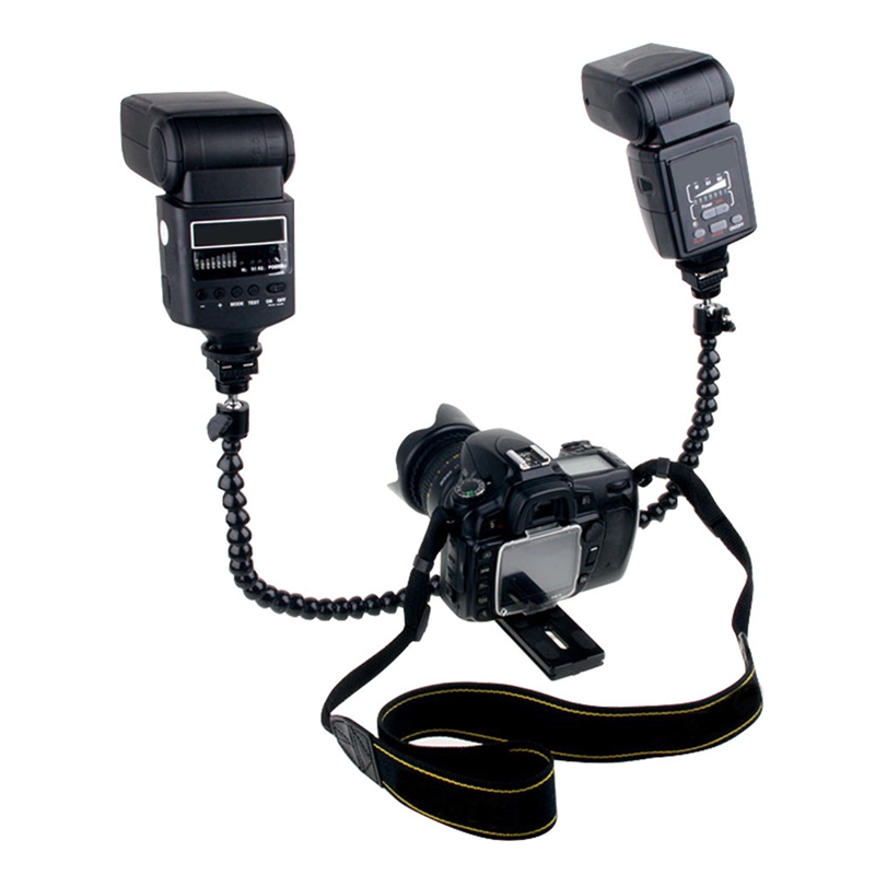 Dudukan braket lampu kilat len - Photography Ratio ulasan dan harga