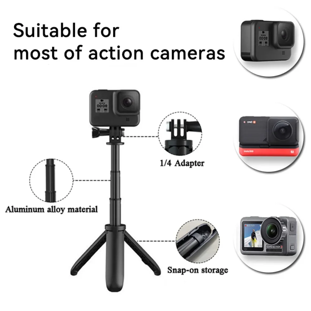 Tripod Mini dapat dilipat, Tri - Gopro Action Camera Hero 11 Black ulasan dan harga