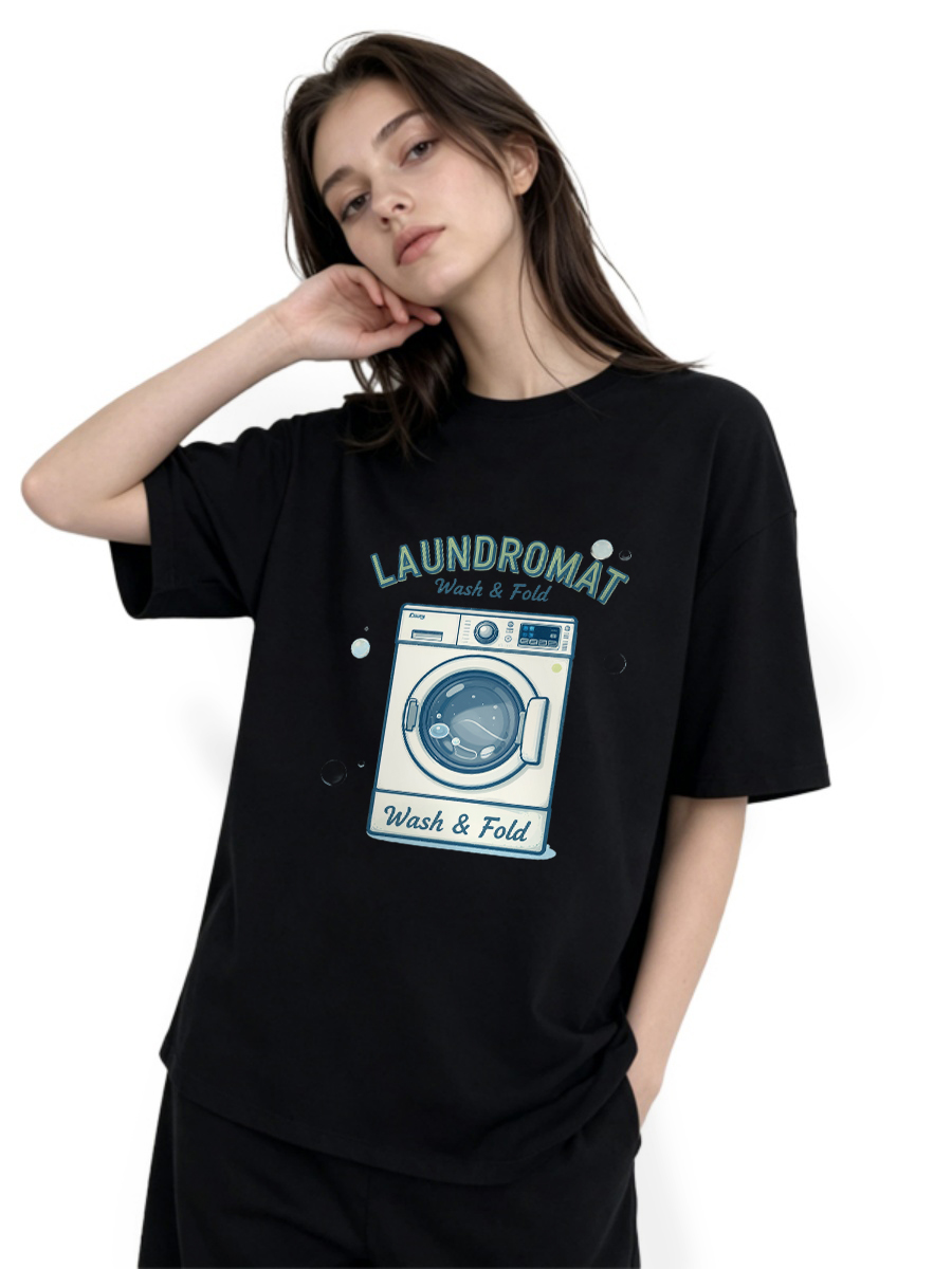 Kaos Musim Gugur Motif Kotak-K - Photography Logo ulasan dan harga