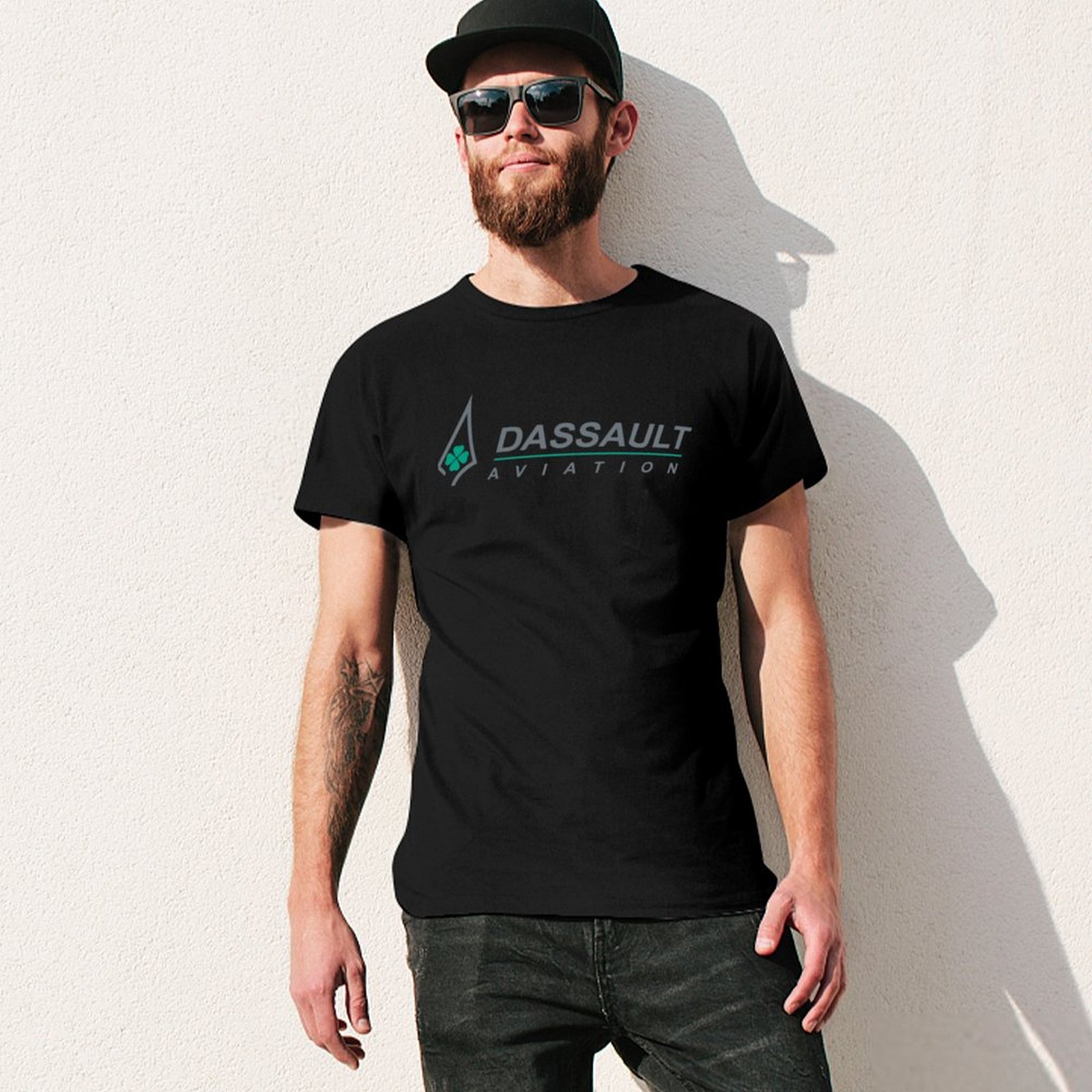 Kaus Penerbangan Dassault Kaus - Photography Logo ulasan dan harga