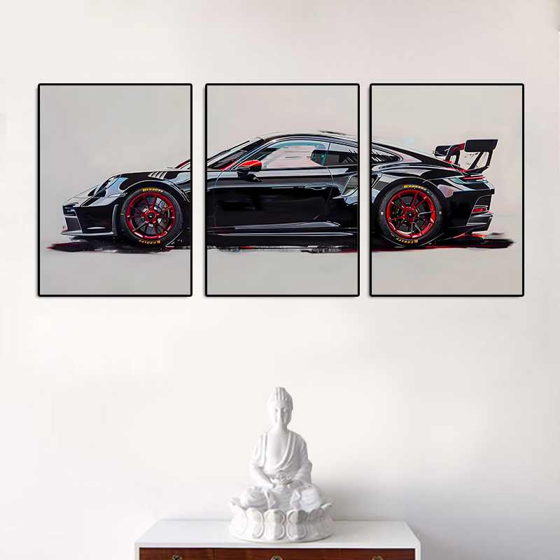 3 Buah/Set Poster Supercar Tan - Photography Course ulasan dan harga