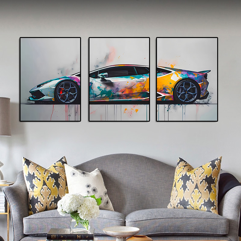 3 Buah/Set Poster Supercar Tan - Photography Course ulasan dan harga