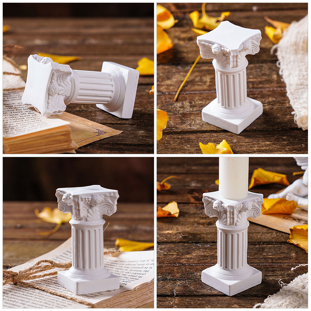 6Pcs Tempat Lilin Tiang Romawi - Photography Landscape ulasan dan harga