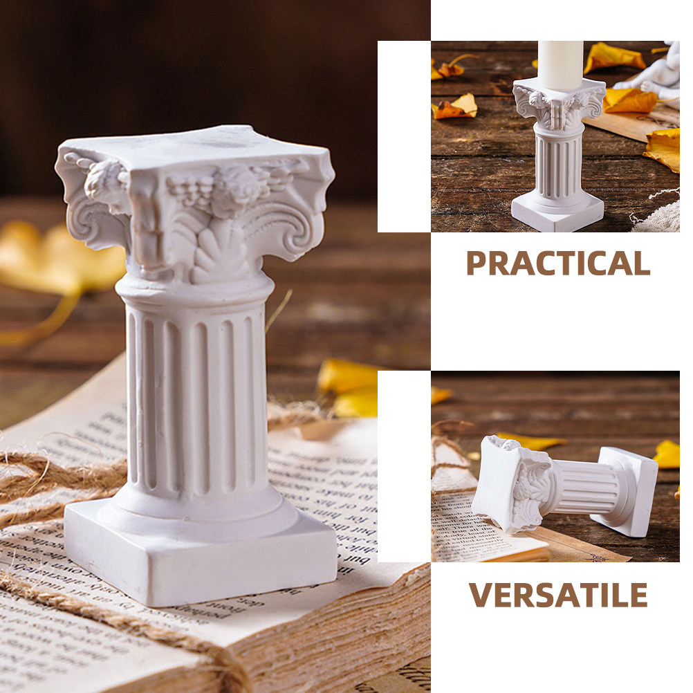 6Pcs Tempat Lilin Tiang Romawi - Photography Landscape ulasan dan harga