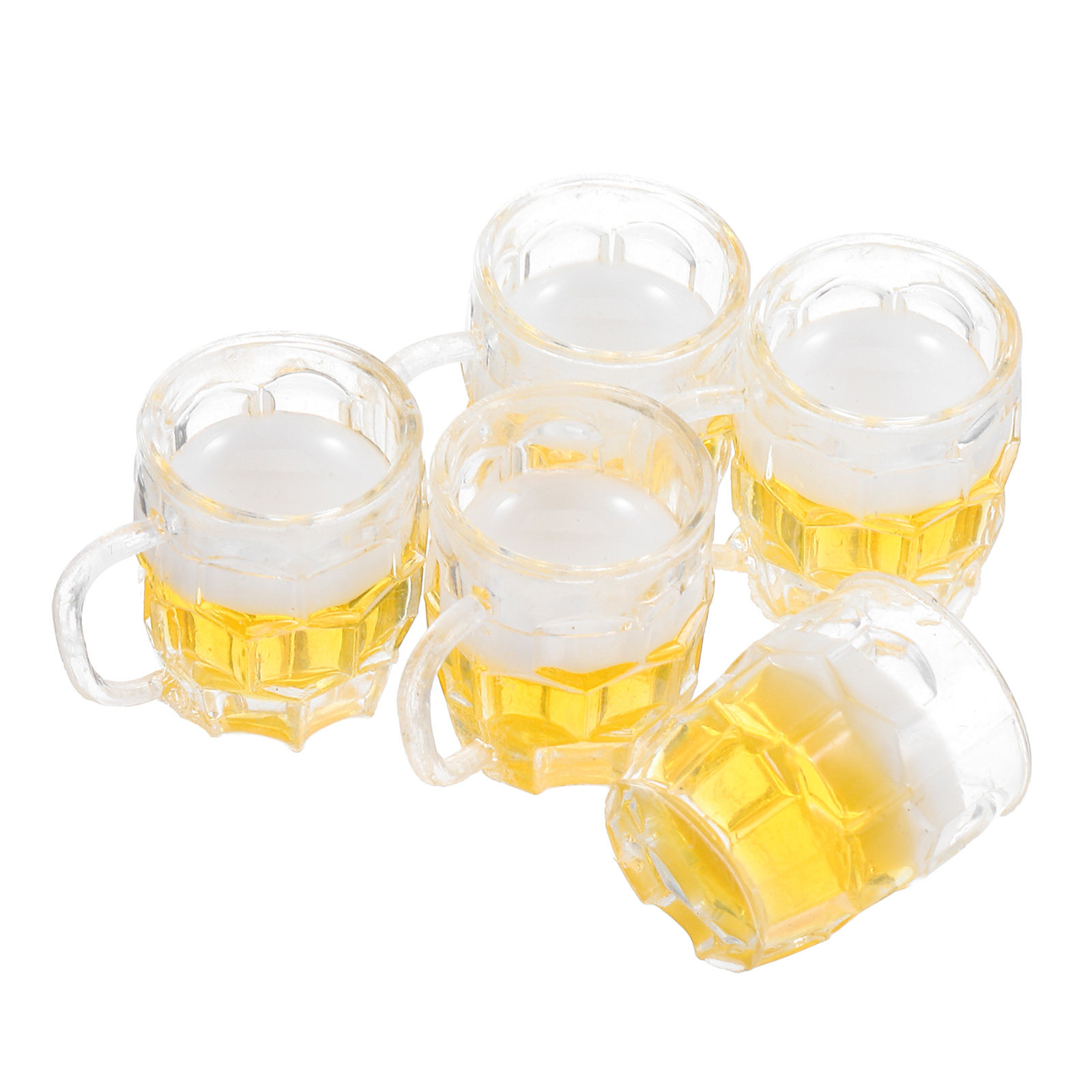 5Pcs Miniatur Gelas Bir Resin  - Photography Landscape ulasan dan harga